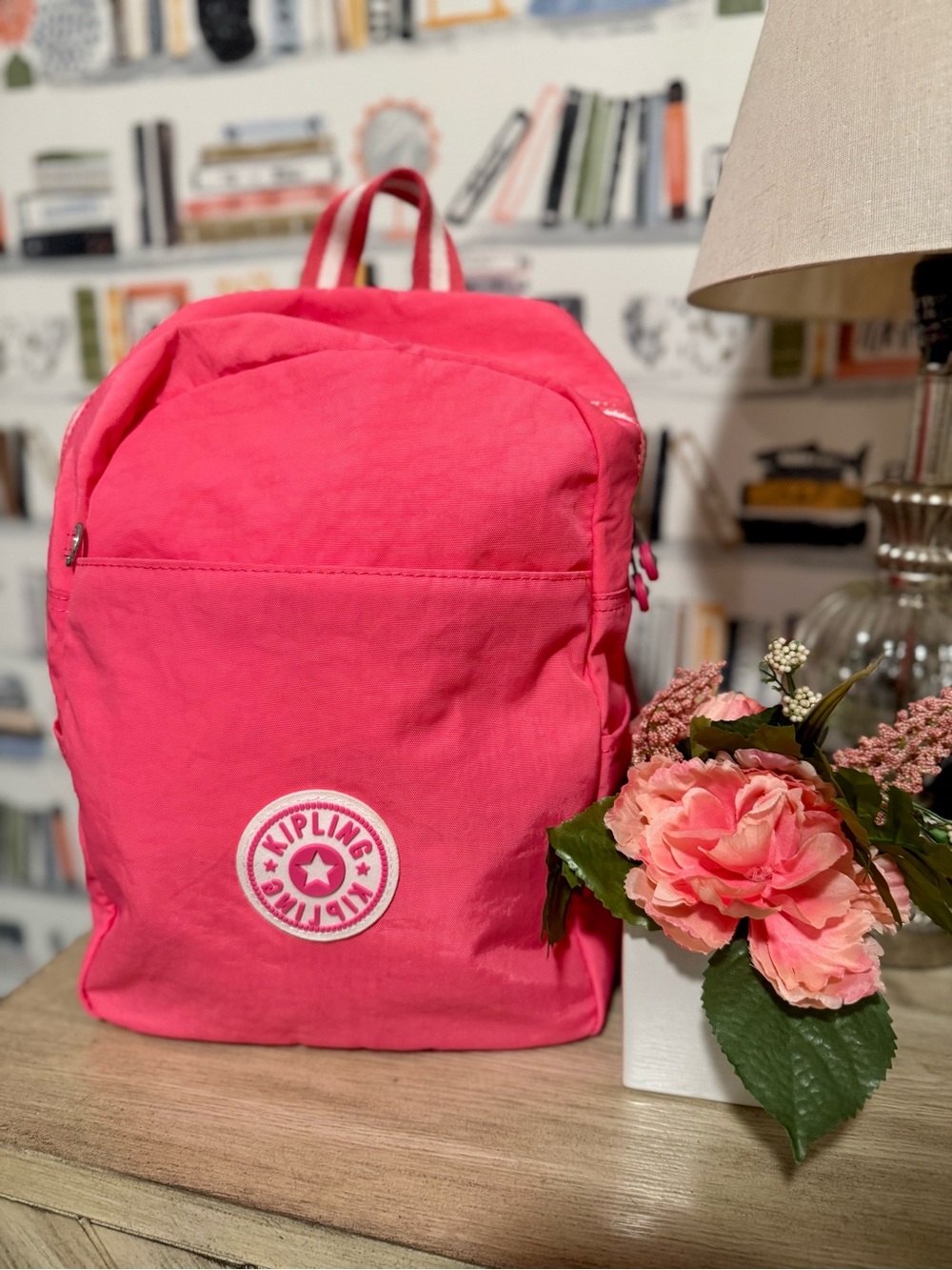 Kipling Ferris Small Backpack in Pink